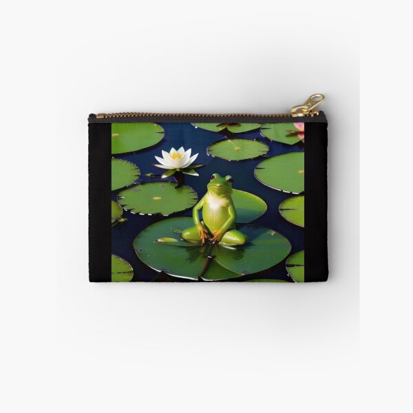 Item preview, Odd Frog on a Lily Pad designed and sold by PrimoGeometry.