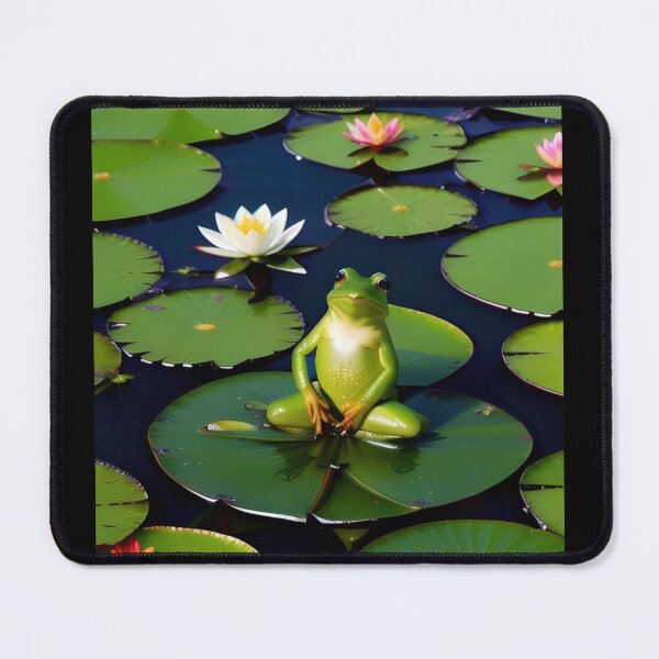 Item preview, Odd Frog on a Lily Pad designed and sold by PrimoGeometry.