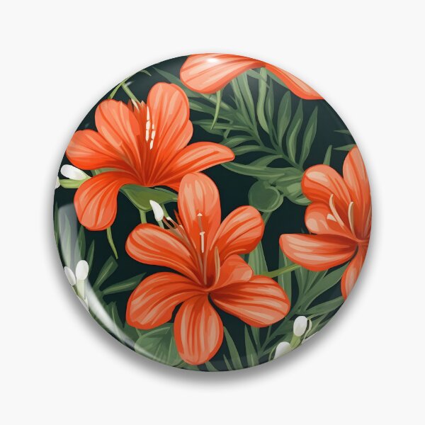 Item preview, Hibiscus Flowers Pattern 24 designed and sold by DigitalPatternx.