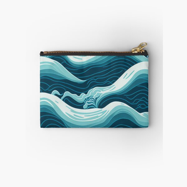 Item preview, Calming Ocean Waves Pattern Design Print designed and sold by randomtdesigns.