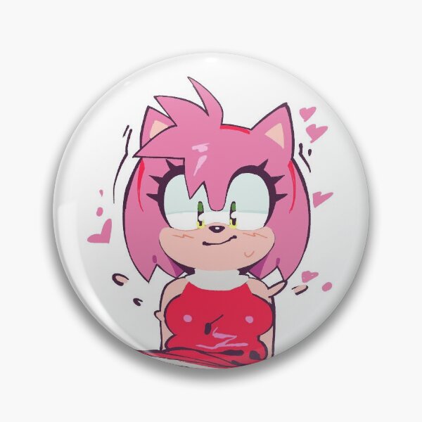 Aperçu de l'œuvre Amy rose nerveuse créée et vendue par FonzComics.