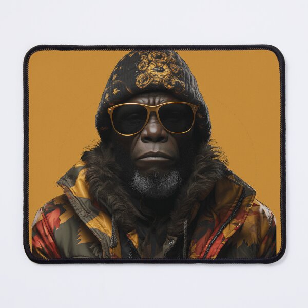 Item preview, Title: Rap Gorilla Design | Hip-Hop Gorilla Wall Art | Urban Home Decor designed and sold by lipe1984.