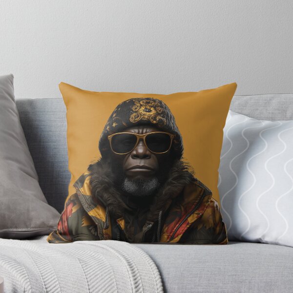 Item preview, Title: Rap Gorilla Design | Hip-Hop Gorilla Wall Art | Urban Home Decor designed and sold by lipe1984.
