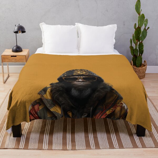 Item preview, Title: Rap Gorilla Design | Hip-Hop Gorilla Wall Art | Urban Home Decor designed and sold by lipe1984.