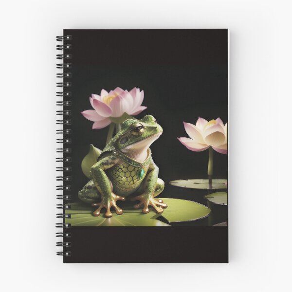 Item preview, Wizard Frog on a Lily Pad designed and sold by PrimoGeometry.
