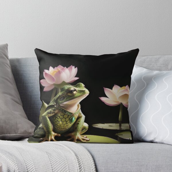 Item preview, Wizard Frog on a Lily Pad designed and sold by PrimoGeometry.