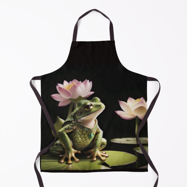 Item preview, Wizard Frog on a Lily Pad designed and sold by PrimoGeometry.