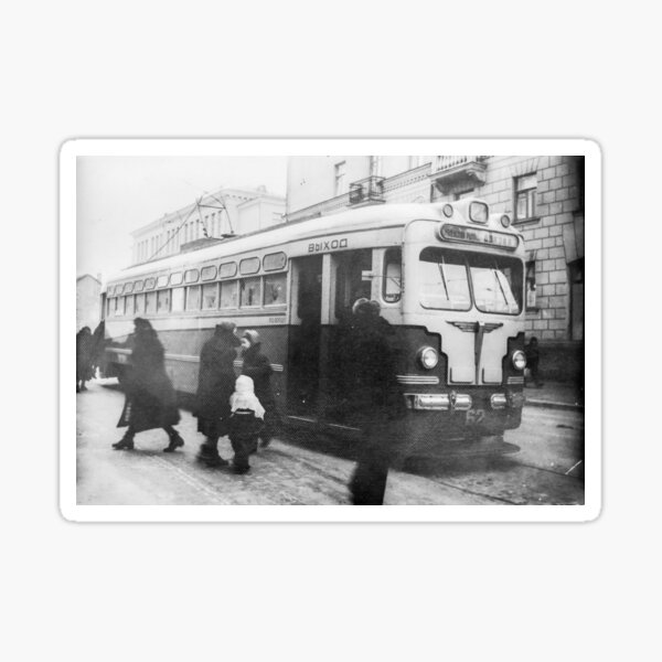 Aperçu de l'œuvre soviet tramway créée et vendue par Beladonna2021.