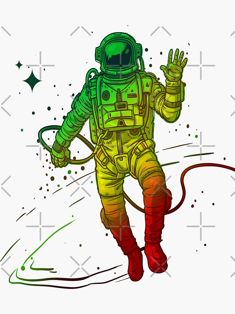 Rasta Dreads Reggae Jamaica Ethiopian Flag Roots Space Man by thespottydogg