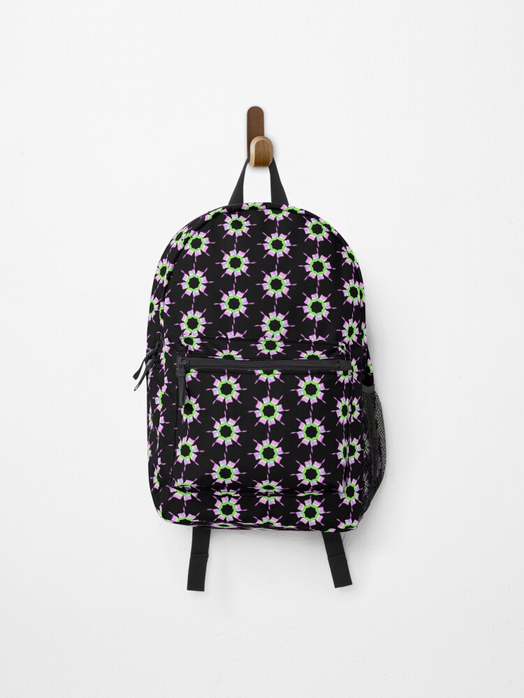 Thumbnail 1 of 3, Backpack, pink star designed and sold by RomeoAzahar.