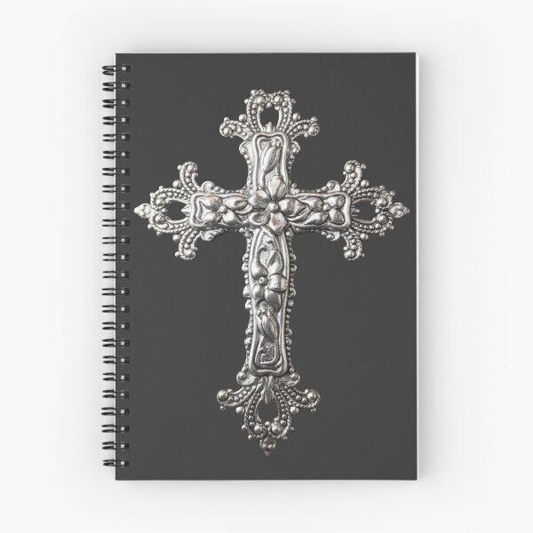 Item preview, chrome cross  designed and sold by skramzgirl.