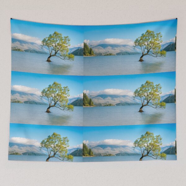 Item preview, Wanaka Tree on a Serene Morning designed and sold by Danielasphotos.