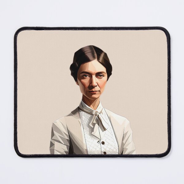 Item preview, Emily Dickinson Ivory designed and sold by PolygonXYZ.