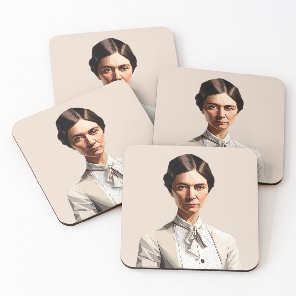 Item preview, Emily Dickinson Ivory designed and sold by PolygonXYZ.