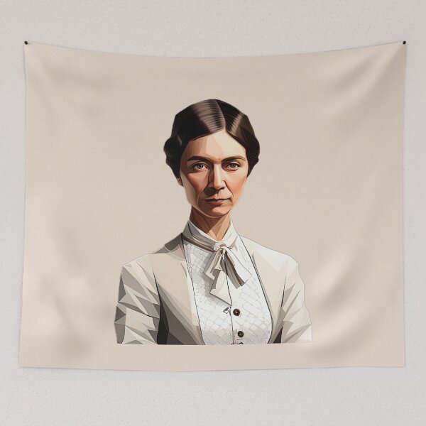 Item preview, Emily Dickinson Ivory designed and sold by PolygonXYZ.