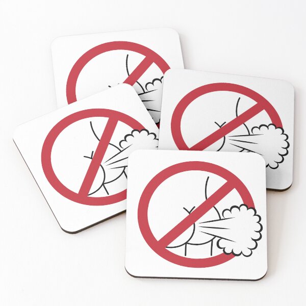Item preview, No Farting Please designed and sold by ThunderboxArt.
