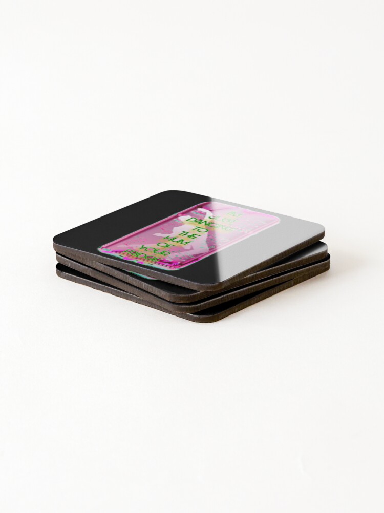 Thumbnail 4 of 5, Coasters (Set of 4), Hum Repeat 4 designed and sold by RGPdesigns.
