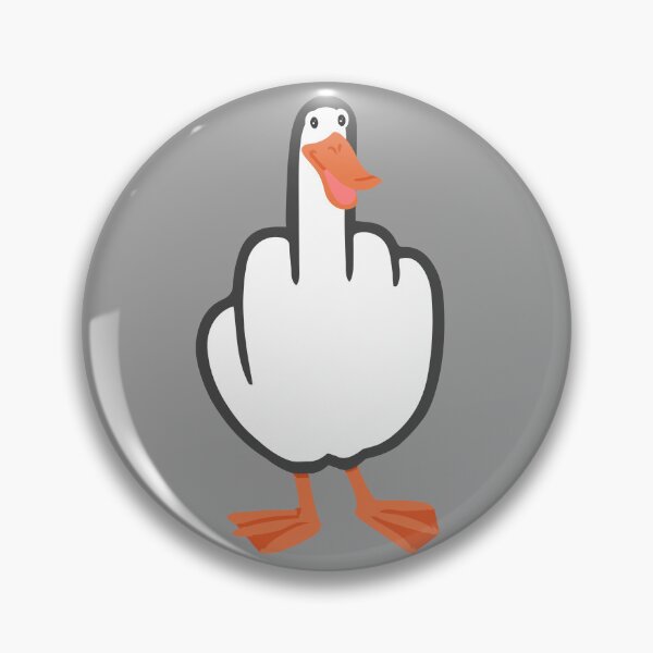 Item preview, Duck Off. The 'Duck You' Middle Finger. designed and sold by HalfCat.