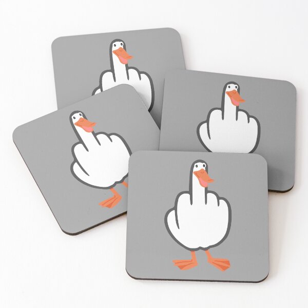 Item preview, Duck Off. The 'Duck You' Middle Finger. designed and sold by HalfCat.