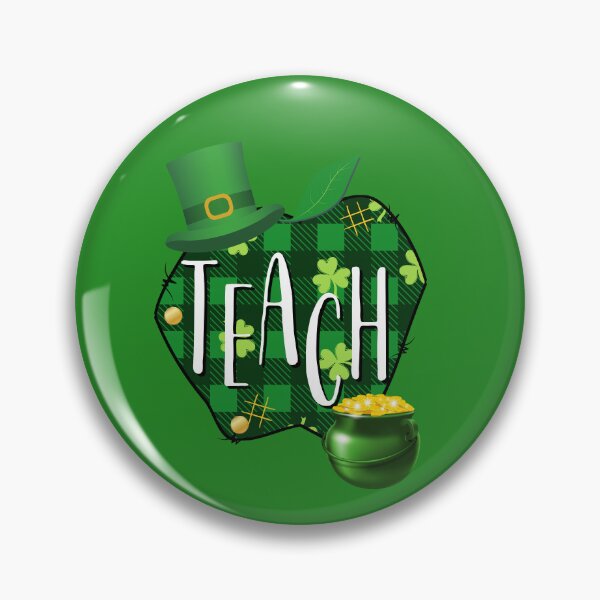 Item preview, TEACH Back-to-School Apple | St Patrick's Day | Luck | Leprechaun | Classroom | School designed and sold by The Long's Way Home.