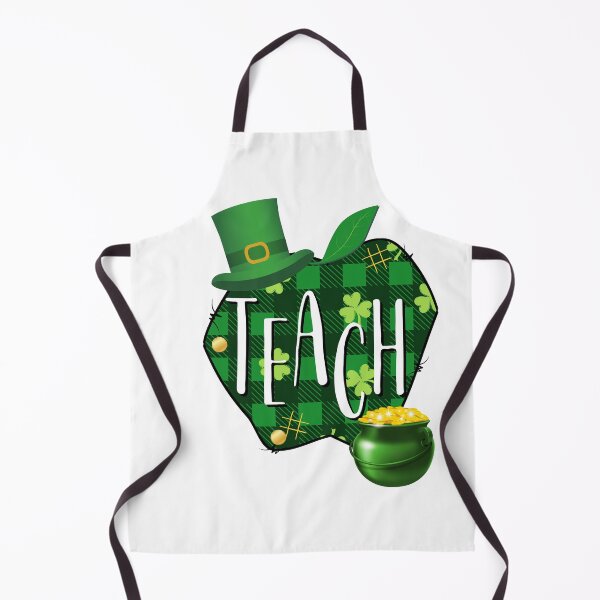 Item preview, TEACH Back-to-School Apple | St Patrick's Day | Luck | Leprechaun | Classroom | School designed and sold by The Long's Way Home.