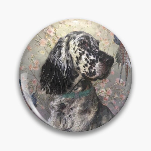Item preview, English Setter With Pheasants,  Art designed and sold by TammyHunterArt.