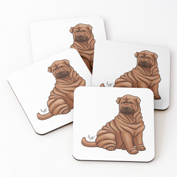 Item preview, Chinese Shar-Pei - Red designed and sold by Jennifer Stolzer.