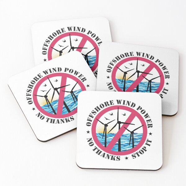 Item preview, Offshore Wind Power No Thanks designed and sold by HandicraftArt.