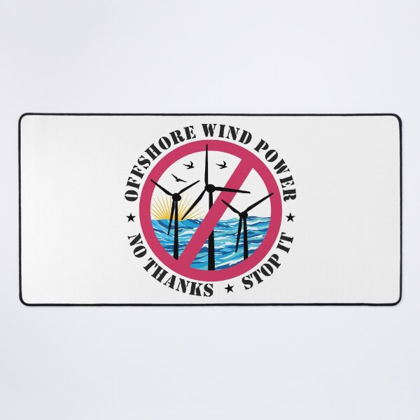 Item preview, Offshore Wind Power No Thanks designed and sold by HandicraftArt.