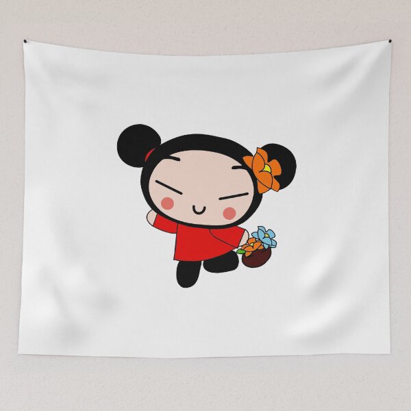 Item preview, Pucca Love Recipe: Funny Love and Adorable Hair Buns designed and sold by TOOFOOW.