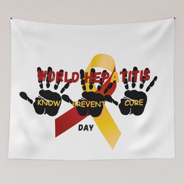 Item preview, World Hepatitis Day designed and sold by mamolebo.