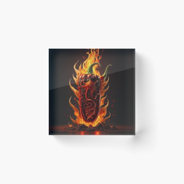 Item preview, Inferno Spice Chili Pepper designed and sold by THEVOICE-AI.
