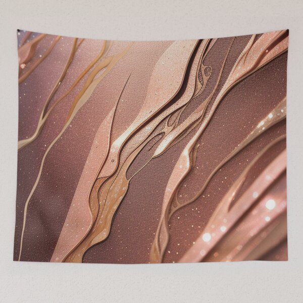 Item preview, Rose gold glitter abstract designed and sold by Roxburylane.