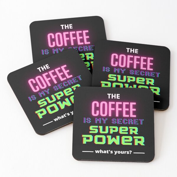 Item preview, The coffee is my secret superpower, what's yours? designed and sold by joealmont03.