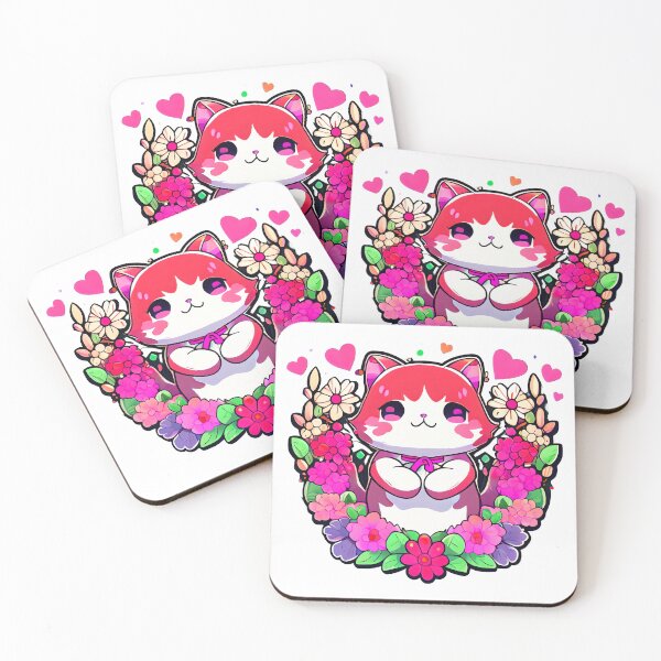 Item preview, Cute kitten illustration 2D  designed and sold by UMI BLOOM.
