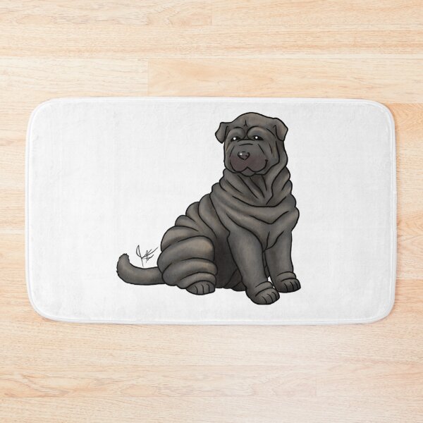 Item preview, Chinese Shar-Pei - Black designed and sold by Jennifer Stolzer.