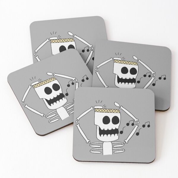 Item preview, Skeleton Drummer designed and sold by ScrimblyStudios.