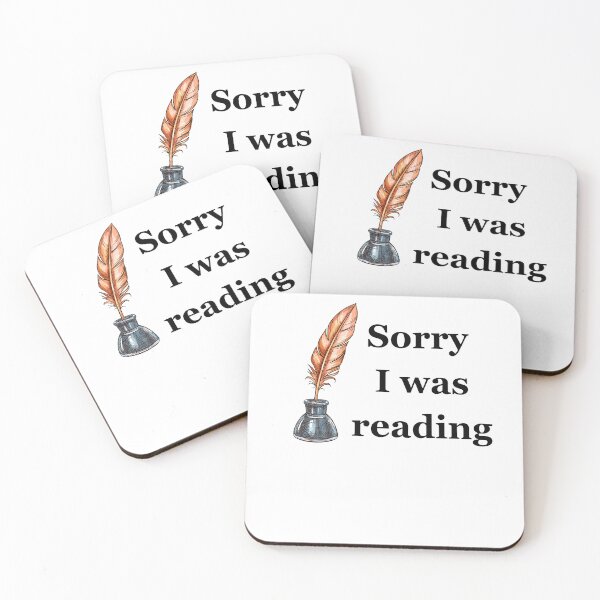 Item preview, Copy of Sorry I was reading designed and sold by ElLocoMus.