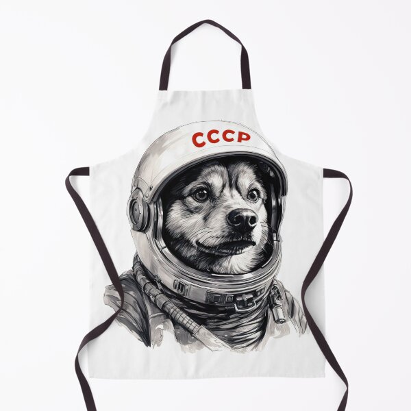 Item preview, Laika - First dog in Space designed and sold by MagicStrawberry.