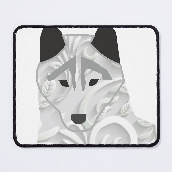 Item preview, the wolf dog art designed and sold by Amateurtrader.