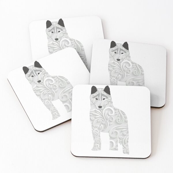 Item preview, the wolf dog art designed and sold by Amateurtrader.