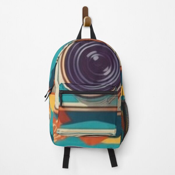 Item preview, Colorful Vintage Camera Pattern Design Print designed and sold by randomtdesigns.
