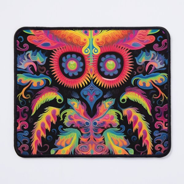 Item preview, "Neon Cunning Owl" designed and sold by Art-Vortex-fr.
