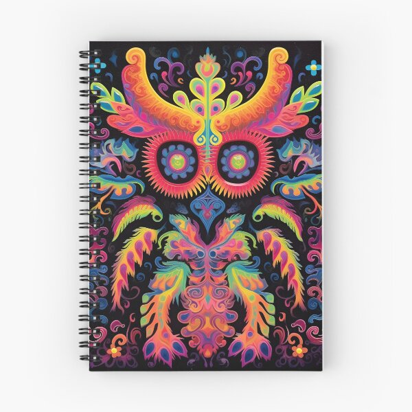 Item preview, "Neon Cunning Owl" designed and sold by Art-Vortex-fr.