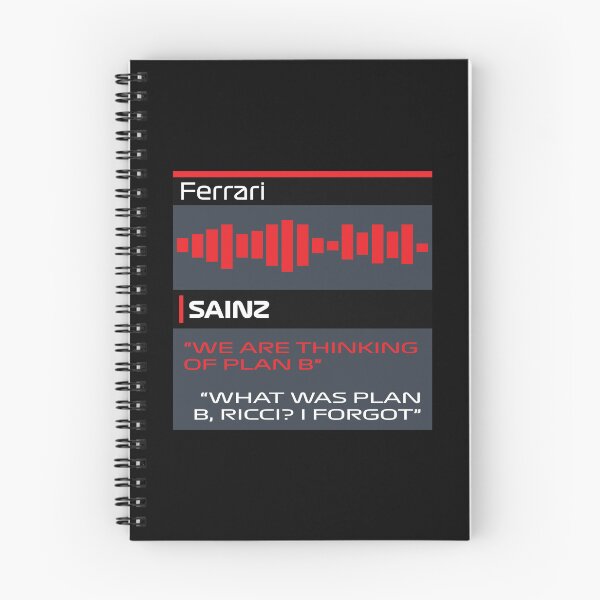 Item preview, F1 Sainz Radio "What Was Plan B?" designed and sold by GabbasGallery.
