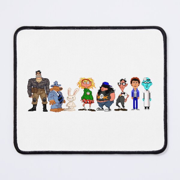 Item preview, Day of tentacle - pixel art designed and sold by Tania Guzmán.