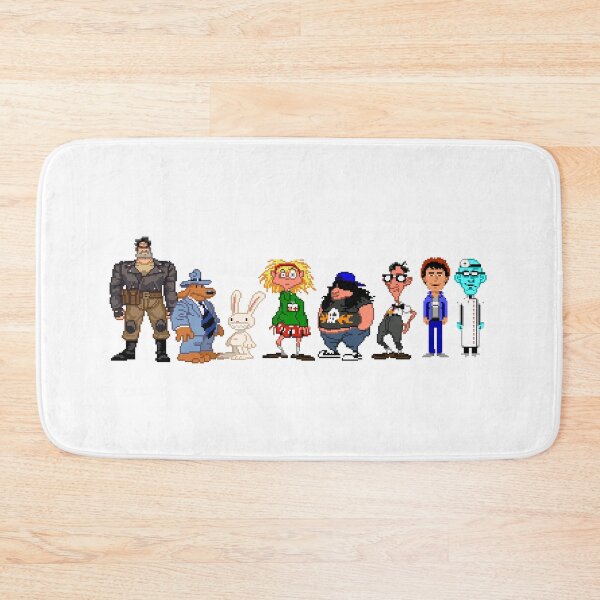Item preview, Day of tentacle - pixel art designed and sold by Tania Guzmán.
