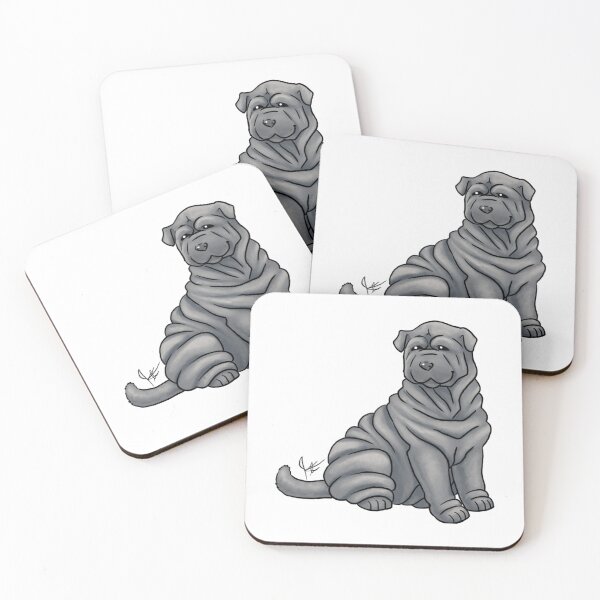 Item preview, Chinese Shar-Pei - Lilac designed and sold by Jennifer Stolzer.