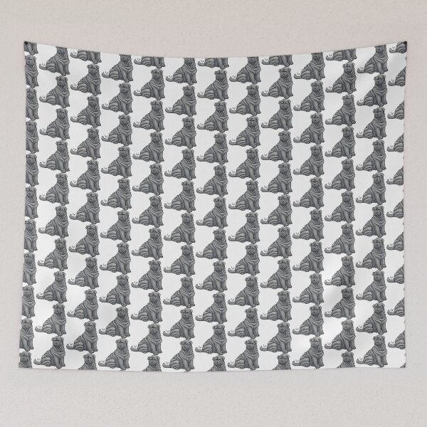 Item preview, Chinese Shar-Pei - Lilac designed and sold by Jennifer Stolzer.
