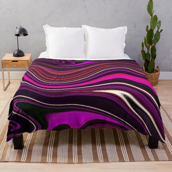Item preview, Purple liquid paint marble pattern designed and sold by 1Celery.